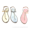 T-Rap Pearl Ballet Plat Sandals